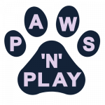 Logo for Paw N Play doggy daycare that services Dartmouth Westport Fall River and New Bedford Massachusetts